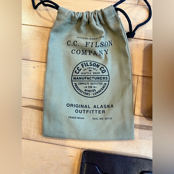 Filson Workshop Leather Slim Wallet - Limited Edition - Only 100 Made - Picture 6 of 9